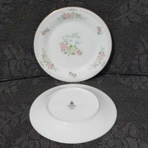 2 BREAD & BUTTER PLATE Crown Ming Fine China  7½" - Picture 5 of 5